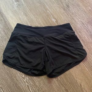 Lululemon black shorts size 2